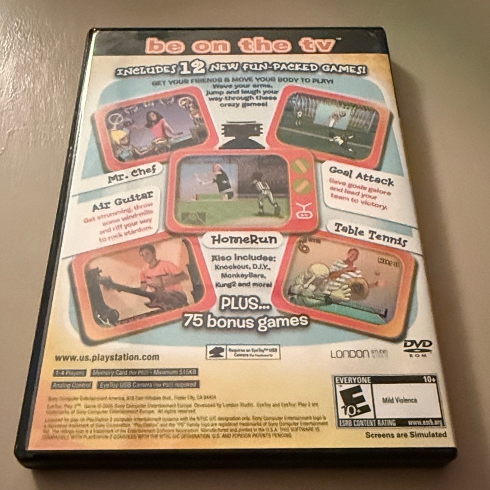 Eye Toy Play 2 | Sony Playstation 2 PS2 | Vintage Video Game - Picture 4 of 4